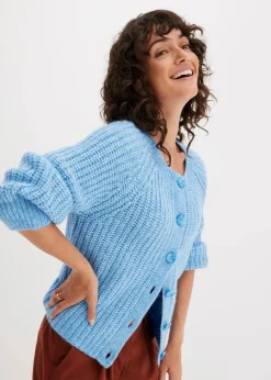 Oversize-Strickjacke