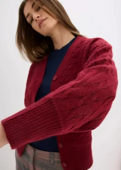 Oversize-Strickjacke