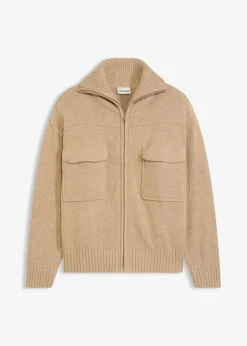 Oversize-Strickjacke