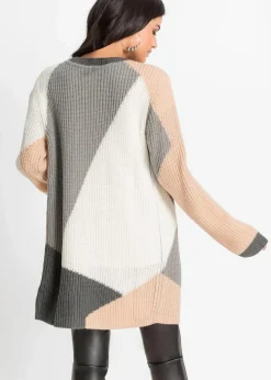 Oversize-Strickjacke