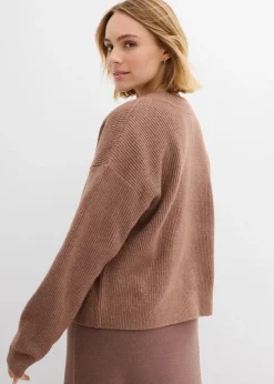 Oversize-Strickjacke