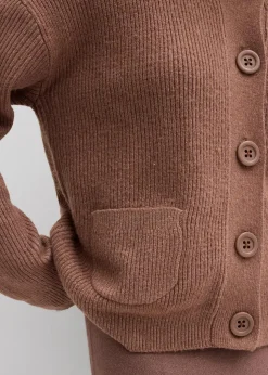 Oversize-Strickjacke