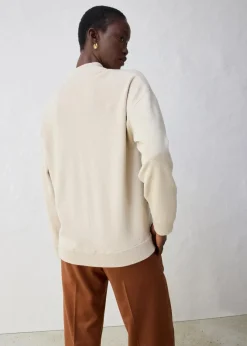 Oversize-Strickjacke mit Merinowolle