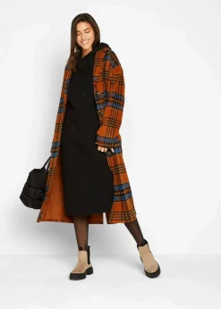 Oversize-Sweatkleid mit Kapuze