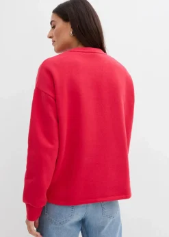 Oversize-Sweatshirt aus Baumwoll-Mix