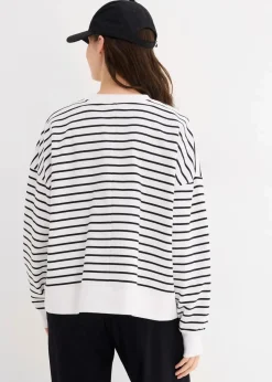 Oversize-Sweatshirt aus Baumwoll-Mix