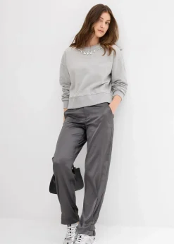 Oversize-Sweatshirt aus Baumwolle