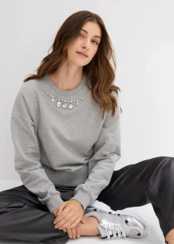 Oversize-Sweatshirt aus Baumwolle