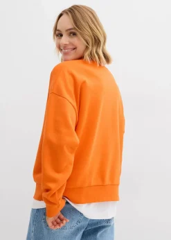 Oversize-Sweatshirt aus Baumwoll-Mix