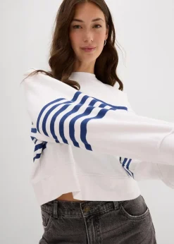 Oversize-Sweatshirt aus reiner Baumwolle