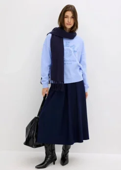 Oversize-Sweatshirt aus reiner Baumwolle