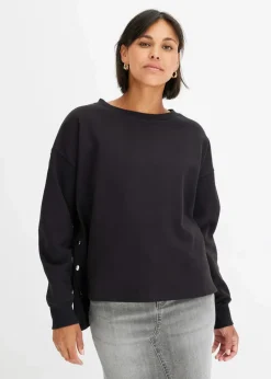 Oversize-Sweatshirt aus reiner Bio-Baumwolle