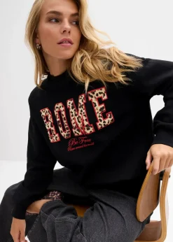 Oversize-Sweatshirt aus reiner Bio-Baumwolle