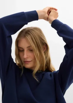 Oversize-Sweatshirt aus reiner Bio-Baumwolle