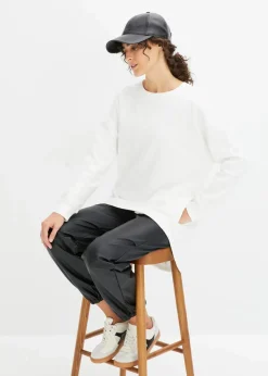 Oversize-Sweatshirt aus reiner Baumwolle