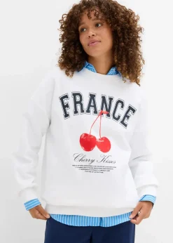 Oversize-Sweatshirt aus reiner Bio-Baumwolle