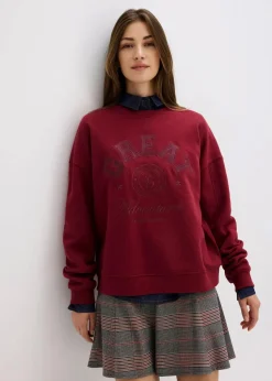 Oversize-Sweatshirt aus reiner Baumwolle