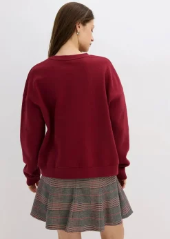 Oversize-Sweatshirt aus reiner Baumwolle