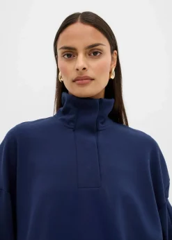 Oversize-Sweatshirt aus Scuba