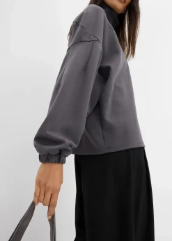 Oversize-Sweatshirt aus Scuba