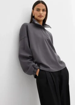 Oversize-Sweatshirt aus Scuba