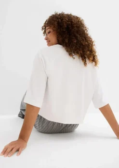 Oversize-Sweatshirt aus weichem Baumwoll-Mix