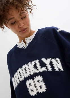 Oversize-Sweatshirt aus weichem Baumwoll-Mix