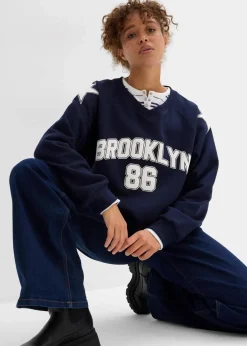 Oversize-Sweatshirt aus weichem Baumwoll-Mix