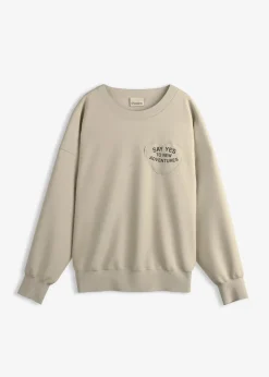 Oversize-Sweatshirt aus weichem Baumwoll-Mix