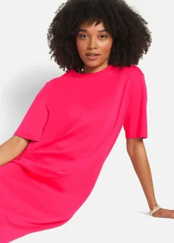 Oversize-T-Shirtkleid aus reiner Baumwolle (2er Pack)