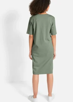 Oversize-T-Shirtkleid aus reiner Baumwolle (2er Pack)