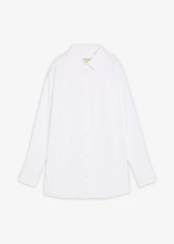 Oxford-Bluse aus Bio-Baumwolle