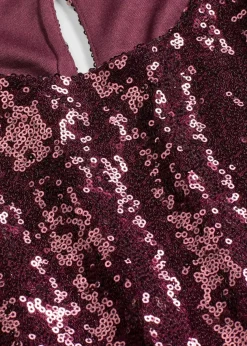 Pailletten-Langarmshirt