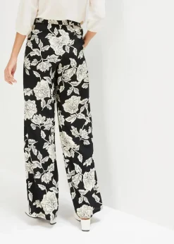 Palazzo-Hose aus fließender Viskose