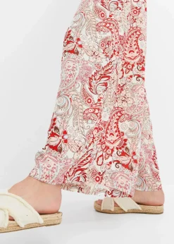 Palazzo-Hose aus fließender Viskose