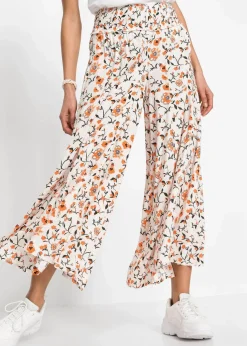 Palazzo-Hose aus fließender Viskose