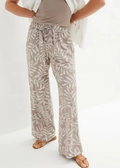 Palazzo-Hose aus fließender Viskose