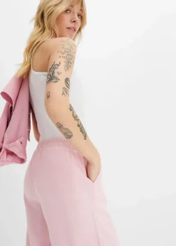 Palazzo-Hose aus Leinen