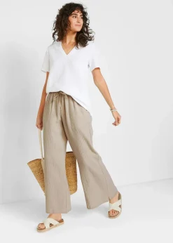 Palazzo-Hose aus Musselin