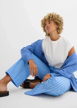 Palazzo-Hose aus Popeline