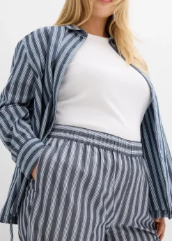 Palazzo-Hose aus reiner Baumwolle