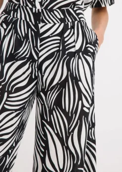 Palazzo-Hose mit Bequembund