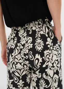 Palazzo-Hose mit Bequembund