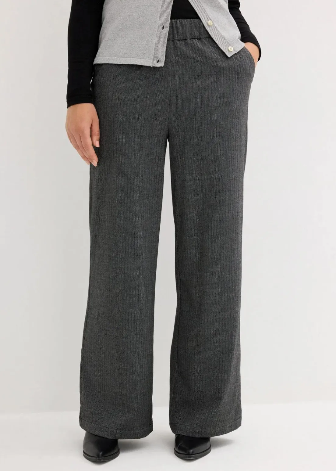 Palazzo-Hose mit Bequembund