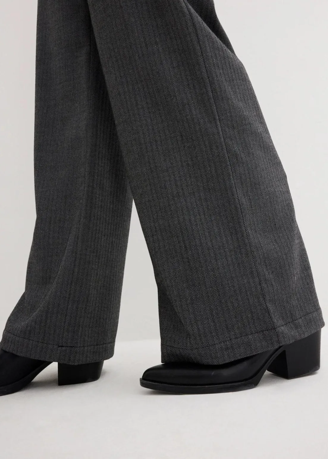 Palazzo-Hose mit Bequembund