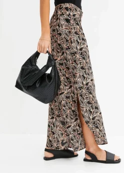 Palazzo-Hose mit Schlitz