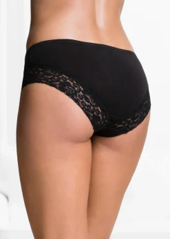 Panty mit Spitze (4er Pack)
