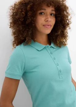 Piqué-Poloshirt aus reiner Bio-Baumwolle