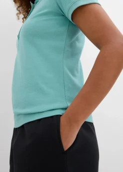 Piqué-Poloshirt aus reiner Bio-Baumwolle