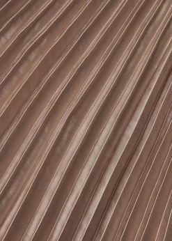 Plissée-Rock aus feinem Satin